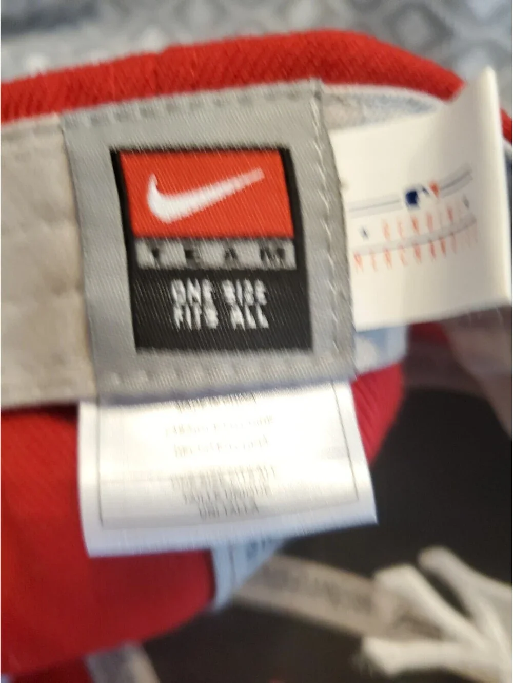 Red Nike Yankee Hat